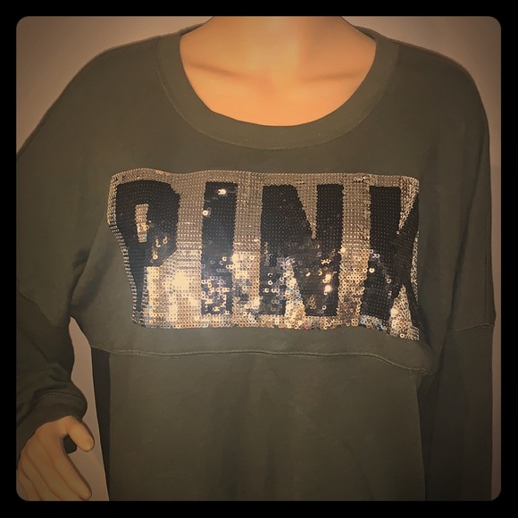 PINK Victoria's Secret Tops - VS Bling long sleeve shirt